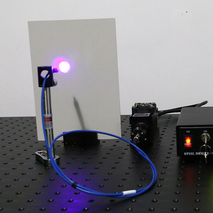 445nm/450nm 70mW Azul Láser de fibra acoplada lab laser source